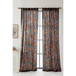 Anthropologie Fritha Curtain 50”x63” (Set of 2 Panels)